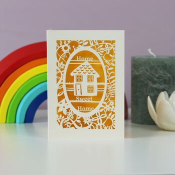 New Home Papercut Card, 9 of 10