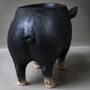 Large Black Pig Plant Pot, thumbnail 2 of 7