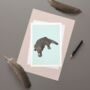 Platypus Greeting Card, thumbnail 1 of 2