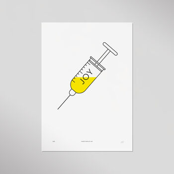 Injection Of Joy Limited Edition Art Print, 2 of 8