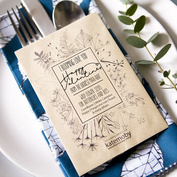 Personalised Happy Valentine's Day Wildflower Seeds, 5 of 8