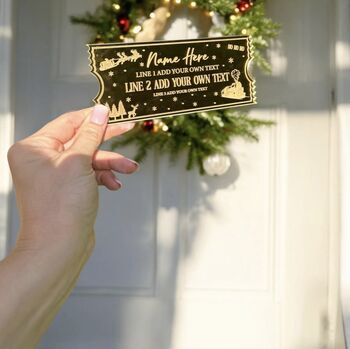 Polar Express Golden Ticket, 2 of 2