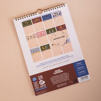 2026 2027 Academic Year Calendar | Desert Dreams | August Start | A4, 7 of 9