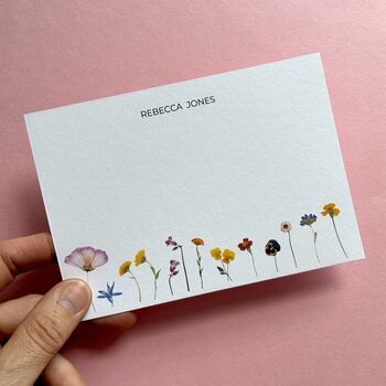 Wildflower Correspondence Cards, Floral Notecards, 3 of 6