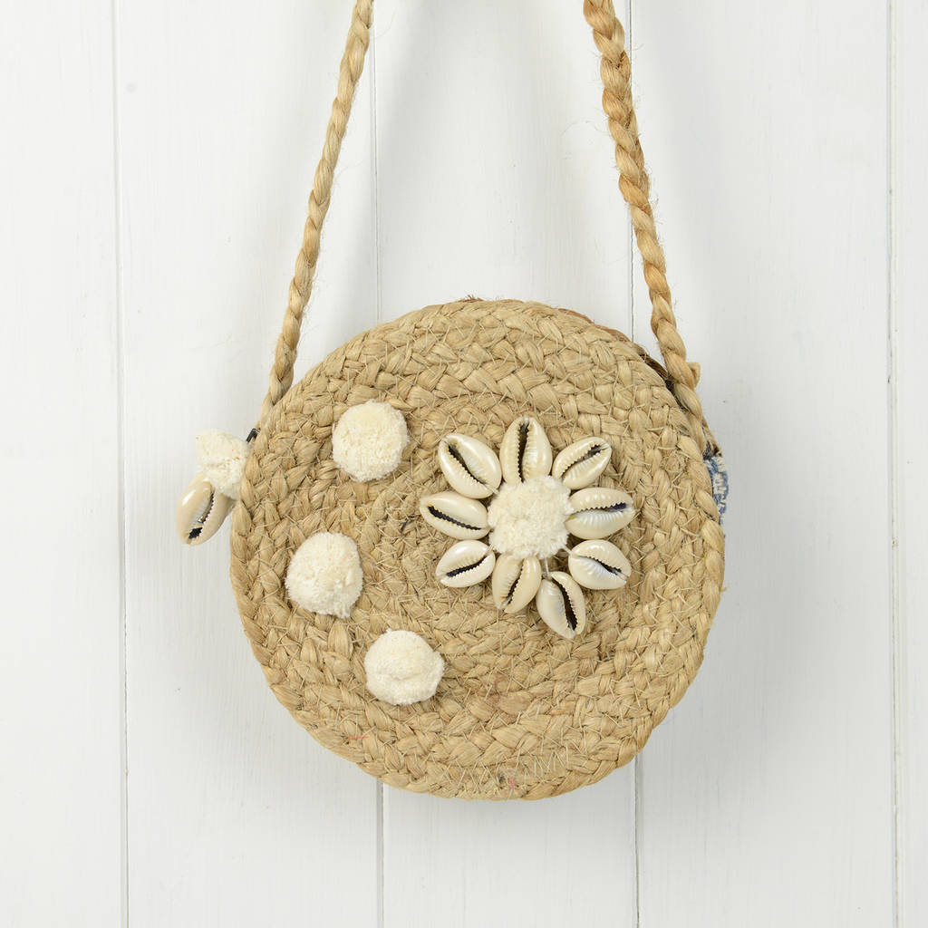 Seashell Basket Clutch By Home & Glory | notonthehighstreet.com