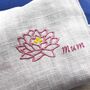 Personalised Birthday Flower Heat Up Hot Wheat Bag Gift, thumbnail 7 of 8