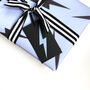 Luxury Lightning Bolt Wrapping Paper, thumbnail 2 of 5