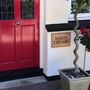 Solid Oak Personalised House Sign, thumbnail 1 of 4