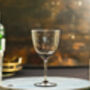 A Set Of Four Smok Wine Glasses With Stars Design, thumbnail 1 of 2