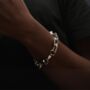 Chunky Stainless Steel Heavy Bracelet For Men, thumbnail 2 of 12