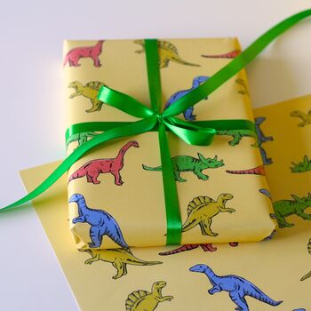 Dinosaur Wrapping Paper, 2 of 4