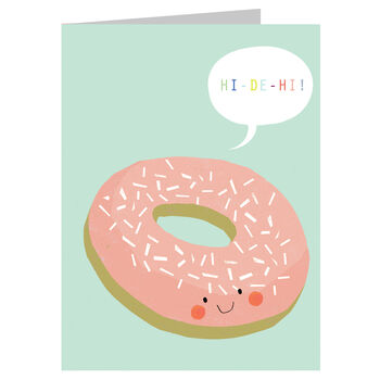 Mini Donut Greetings Card, 2 of 4