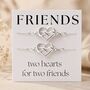 Set Of Two Friendship Bracelets, thumbnail 1 of 9