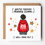 Customisable 2026 School Leavers Card For Boys, thumbnail 6 of 8