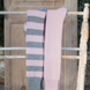 Long Striped Alpaca Bed Socks, thumbnail 2 of 6