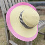 Personalised Summer Straw Hat, thumbnail 3 of 8