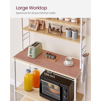 Large Kitchen Storage Rack Baker's Rack, 4 of 6