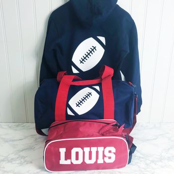 Boys Personalised Bootbag And Trainer Bag, 6 of 7