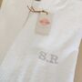 Personalised Unisex Towelling Cotton Bath Robe Gown, thumbnail 5 of 10