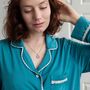 Personalised Soft Jersey Lace Pyjamas Gift, thumbnail 2 of 5