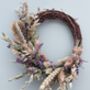 Small Natural Dried Lavender Wreath, thumbnail 2 of 5