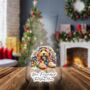 Personalised Cockapoo In Christmas Lights, thumbnail 9 of 12