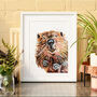 Inky Beaver Illustration Print, thumbnail 1 of 9