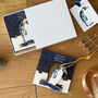 Personalised Penguin Christmas Card/Bauble For Teacher, thumbnail 4 of 7