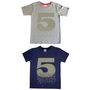 Age Number Kids T Shirt, thumbnail 7 of 12