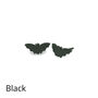 Titanium Bat Stud Earrings – Gothic, Spooky And Fun, thumbnail 1 of 12