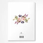 Personalised Letter Flower Posy Notebook, thumbnail 3 of 7