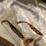 Cream Thick Diamond Frame Sunglasses, thumbnail 7 of 9