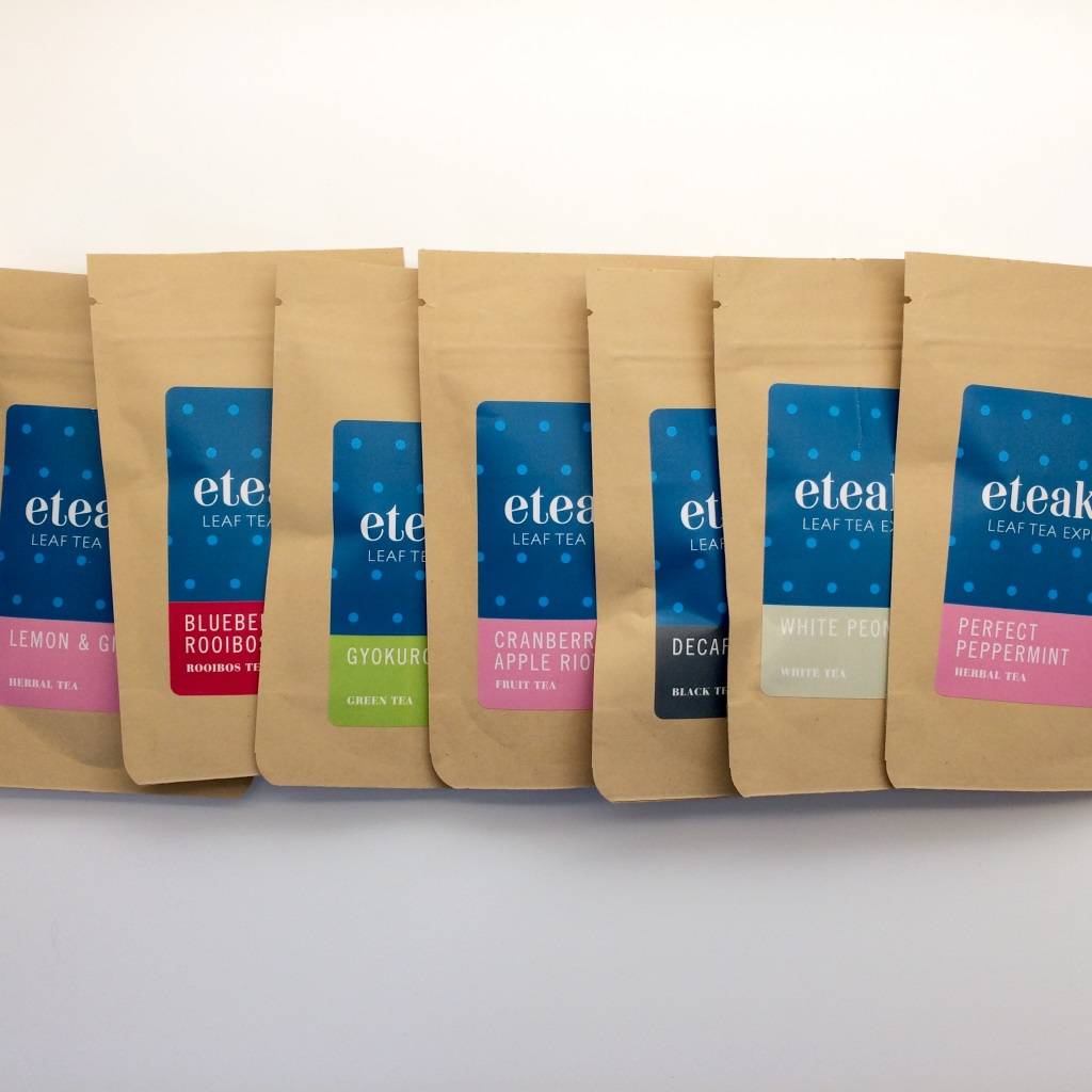 Eteaket Seven Day Detox Collection Tea Chest By Eteaket Tea