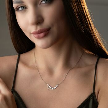 Ocean Spirit Dolphin Necklace, 7 of 10
