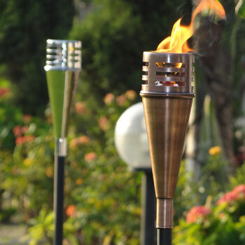 Outdoor Copper Oil Torch, 2 of 5