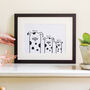 Family Dogs Print, thumbnail 1 of 6