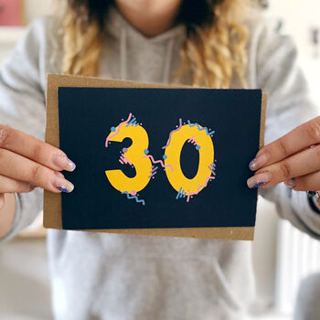 30 Birthday Card, 4 of 5
