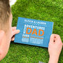 Personalised 'Book Of Adventures With Dad' For Fathers, thumbnail 3 of 7