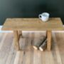 Reclaimed Wood Two Person Bench, thumbnail 3 of 3