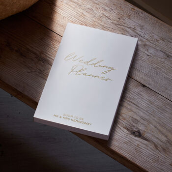Personalised Minimalist Wedding Planner, 8 of 12