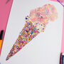 The Seaside Ice Cream Collage Giclée Art Print, thumbnail 2 of 5