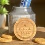 Personalised Biscuit Stash Treat Jar, thumbnail 2 of 3