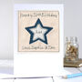 Personalised Star Birthday Card For Him, Any Age, thumbnail 1 of 9