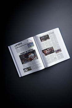 Minnesota Twins Personalised Gift Baseball Newspaper History Book, 6 of 10