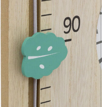 Nursery Room Wooden Height Chart, Safari Animals, Christmas Gift, 5 of 5