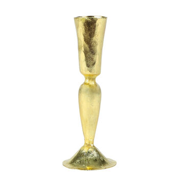Fluted Gold Candlestick, 2 of 4