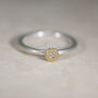Gold And Silver 'Sun And Star' Ring, thumbnail 1 of 4