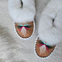 Luxury Lucky Dip Handmade Sheeepskin Slippers, thumbnail 3 of 9