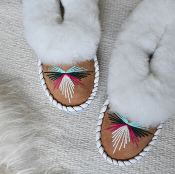 Luxury Lucky Dip Handmade Sheeepskin Slippers, 3 of 9