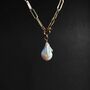 'Mahal' Love Baroque Pearl Pendant Necklace, thumbnail 1 of 7